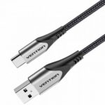 Cable USB 2.0 Tipo-C Vention CODHH/ USB Macho - USB Tipo-C Macho/ 480Mbps/ 2m/ Gris