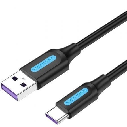 art_ven-cab20corbc_1.jpg Cable USB 2.0 Tipo-C Vention CORBC/ USB Macho - USB Tipo-C Macho/ 480Mbps/ 25cm/ Negro - Imagen 1