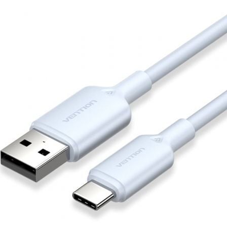 art_ven-cab20ctqlf_1.jpg Cable USB 2.0 Tipo-C Vention CTQLF/ USB Tipo-C Macho - USB Macho/ Hasta 60W/ 480Mbps/ 1m/ Azul - Imagen 1