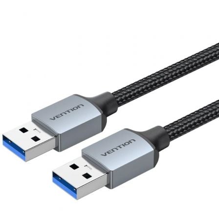 art_ven-cab20ctshf_1.jpg Cable USB 3.0 Vention CTSHF/ USB Macho - USB Macho/ 5Gbps/ 1m/ Negro - Imagen 1