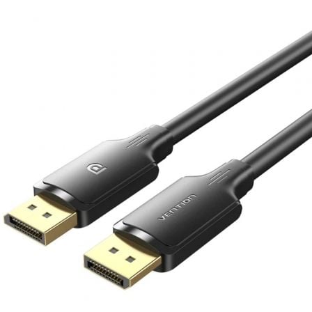 art_ven-cab20hakbh_1.jpg Cable Conversor Vention HAKBH/ DisplayPort Macho - DisplayPort 4K Macho/ 2m/ Negro - Imagen 1