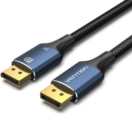 art_ven-cab20hcelg_1.jpg Cable DisplayPort 1.4 8K Vention HCELG/ DisplayPort Macho - DisplayPort Macho/ 1.5m/ Azul - Imagen 1