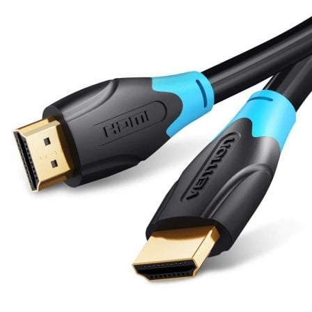 art_ven-cab20hdmi20aacbe_1.jpg Cable HDMI 2.0 4K Vention AACBE/ HDMI Macho - HDMI Macho/ 75cm/ Negro - Imagen 1