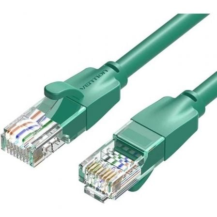 art_ven-cab20ibegf_1.jpg Cable de Red RJ45 UTP Vention IBEGF Cat.6/ 1m/ Verde - Imagen 1