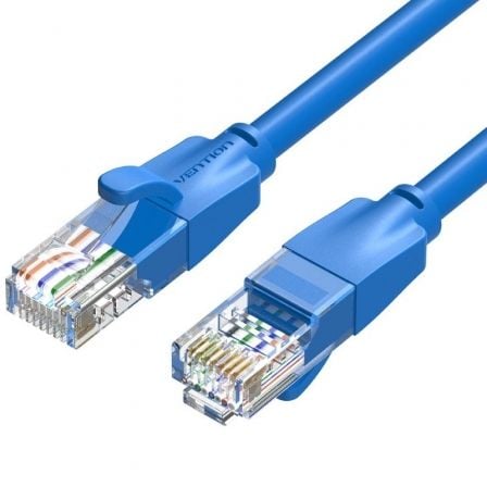 art_ven-cab20ibeld_1.jpg Cable de Red RJ45 UTP Vention IBELD Cat.6/ 50cm/ Azul - Imagen 1