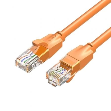 art_ven-cab20ibeof_1.jpg Cable de Red RJ45 UTP Vention IBEOF Cat.6/ 1m/ Naranja - Imagen 1