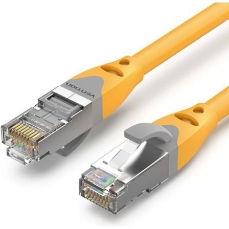 art_ven-cab20ibhyi_1.jpg Cable de Red RJ45 SFTP Vention IBHYI Cat.6A/ 3m/ Amarillo - Imagen 1