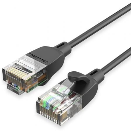 art_ven-cab20ibibh_1.jpg Cable de Red RJ45 UTP Vention IBIBH Cat.6A/ 2m/ Negro - Imagen 1