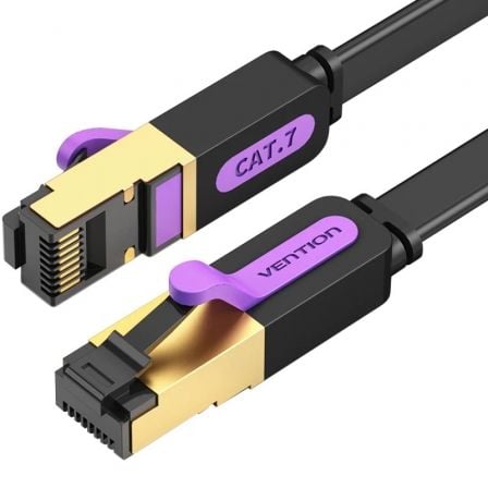 art_ven-cab20icdbh_1.jpg Cable de Red RJ45 SFTP Vention ICDBH Cat7/ 2m/ Negro - Imagen 1