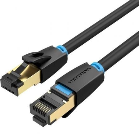 art_ven-cab20ikabn_1.jpg Cable de Red RJ45 SFTP Vention IKABN Cat.8/ 15m/ Negro - Imagen 1