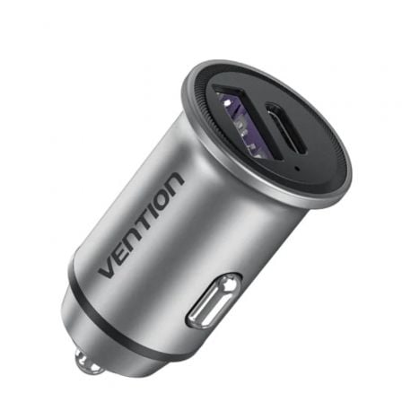 art_ven-car20fffh0_1.jpg Cargador de Coche Vention FFFH0/ 1xUSB-Tipo C/ 1xUSB/ 30W - Imagen 1
