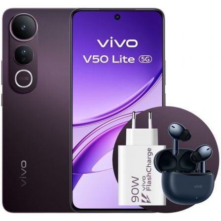 art_vivo-sp20v5020li205g208-25620bkv2_1.jpg Smartphone Vivo V50 Lite 8GB/ 256GB/ 6.77"/ 5G/ Negro Fantasmal - Imagen 1