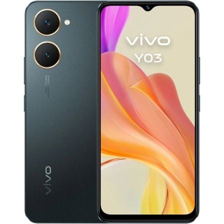 art_vivo-sp20y03204-12820bk_1.jpg Smartphone Vivo Y03 4GB/ 128GB/ 6.56"/ Negro Espacial - Imagen 1