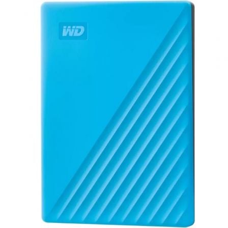 art_wd-ext20mypass202tb20bl_1.jpg Disco Externo Western Digital My Passport 2TB/ 2.5"/ USB 3.2/ Azul - Imagen 1