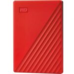 Disco Externo Western Digital My Passport 4TB/ 2.5"/ USB 3.2/ Rojo