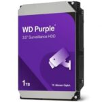 Disco Duro Western Digital WD Purple Surveillance 1TB/ 3.5"/ SATA III/ 64MB