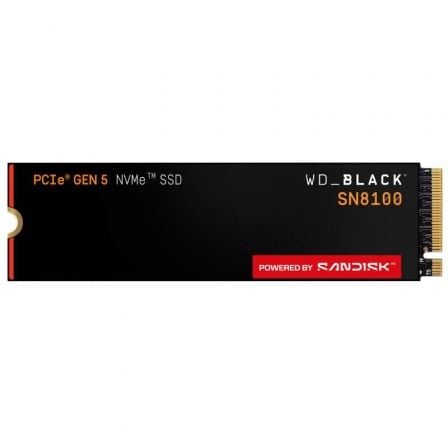art_wd-ssd20wd20bk20sn8100201tb_1.jpg Disco SSD SanDisk WD Black SN8100 1TB/ M.2 2280 PCIe Gen5/ Full Capacity - Imagen 1