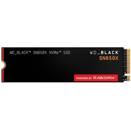 art_wd-ssd20wd20bk20sn850x201tb_1.jpg Disco SSD SanDisk WD Black SN850X 1TB/ M.2 2280 PCIe Gen4/ Full Capacity - Imagen 1
