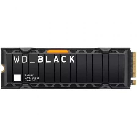 art_wd-ssd20wd20bk20sn850x202tb20ds_1.jpg Disco SSD Western Digital WD Black SN850X 2TB/ M.2 2280 PCIe 4.0/ con Disipador de Calor/ Full Capacity - Imagen 1