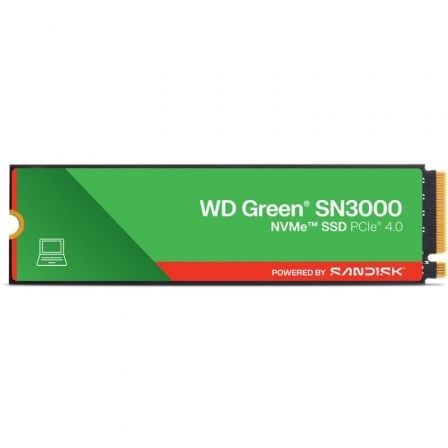art_wd-ssd20wd20green20sn3000202tb_1.jpg Disco SSD SanDisk WD Green SN3000 2TB/ M.2 2280 PCIe Gen4/ Full Capacity - Imagen 1