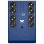 SAI Línea Interactiva Woxter Multibase UPS 1200 VA/ 1200VA-720W/ 8 Salidas/ Formato Torre