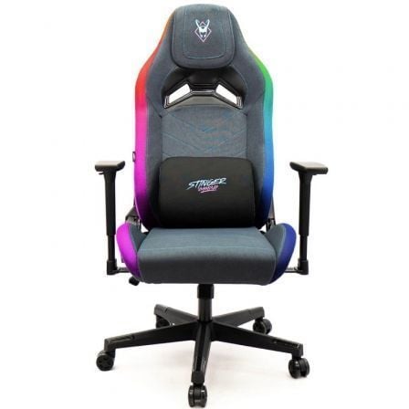 art_wox-silla20gm26-121_1.jpg Silla Gaming Woxter Stinger Station Elite/ Luces LED/ Azul y Rosa - Imagen 1