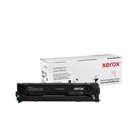 art_xer-toner20006r03807_1.jpg Tóner compatible Xerox 006R03807 compatible con HP CF210X/CB540A/CE320A/CRG-116BK/CRG-131BKH/ 2400 páginas/ Negro - Imagen 1