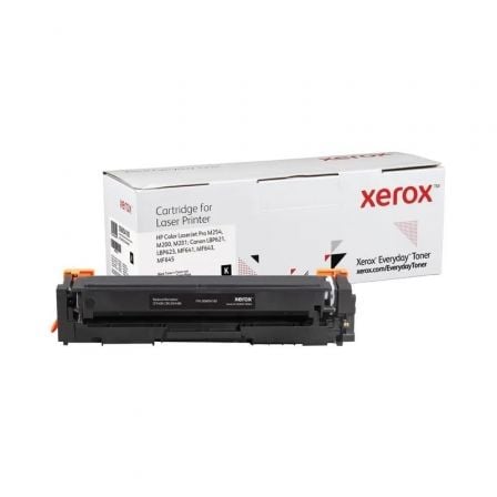 art_xer-toner20006r04180_1.jpg Tóner compatible Xerox 006R04180 compatible con HP CF540X/CRG-054HBK/ 3200 páginas/ Negro - Imagen 1