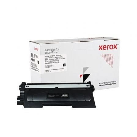 art_xer-toner20006r04205_1.jpg Tóner compatible Xerox 006R04205 compatible con Brother TN-2320/ 2600 páginas/ Negro - Imagen 1