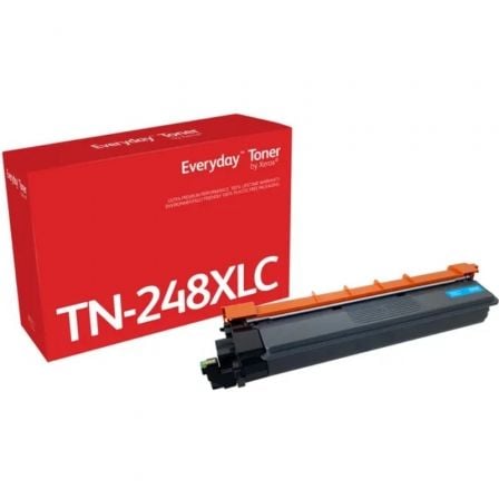 art_xer-toner20006r04876_1.jpg Tóner compatible Xerox 006R04876 compatible con Brother TN248XLC Alta Capacidad/ Cian - Imagen 1