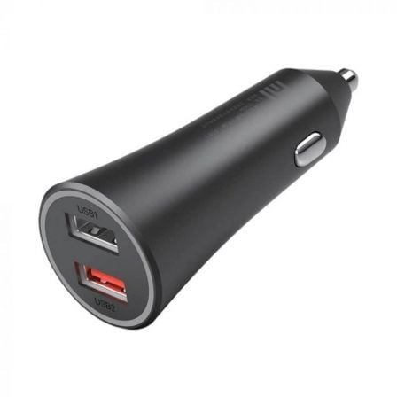 art_xia-carga20coche20gds4147gl_1.jpg Cargador de Coche Xiaomi Mi Car Charger/ 2xUSB/ 2A/ 3A - Imagen 1