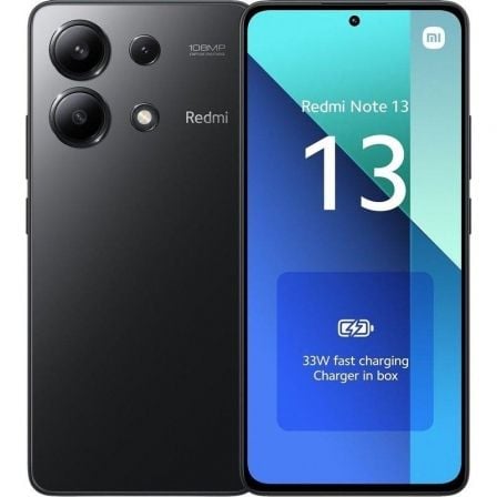 art_xia-sp20note13206-12820bk_1.jpg Smartphone Xiaomi Redmi Note 13 6GB/ 128GB/ 6.67"/ Negro - Imagen 1