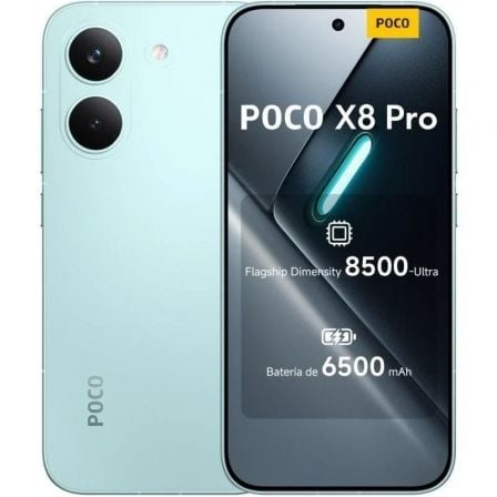 art_xia-sp20poco20x8p205g208-51220gre_1.jpg Smartphone Xiaomi POCO X8 Pro 8GB/ 512GB/ 6.59"/ 5G/ Verde - Imagen 1