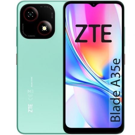art_zte-sp20bld20a35e202-3220gree20v2_1.jpg Smartphone ZTE Blade A35E 2GB/ 32GB/ 6.52"/ Verde - Imagen 1